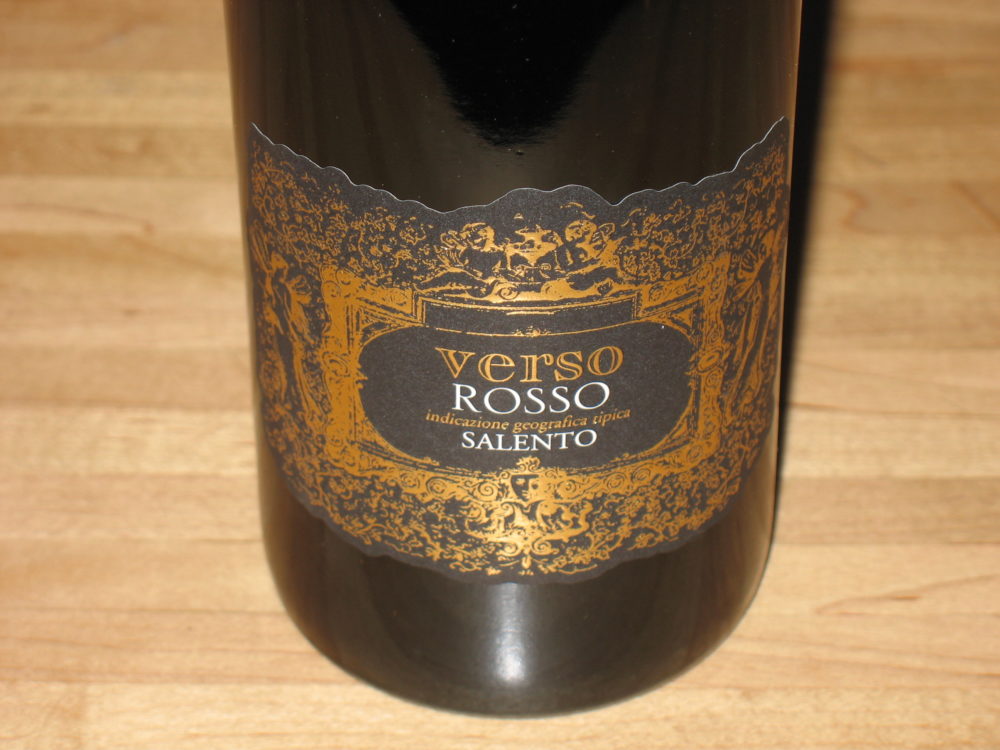 Table Wine Asheville - Verso Salento Rosso