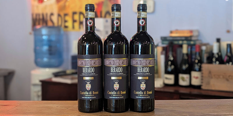 2020 Castelloi di Bossi 'Berardo' Chianti Classico Riserva – Table