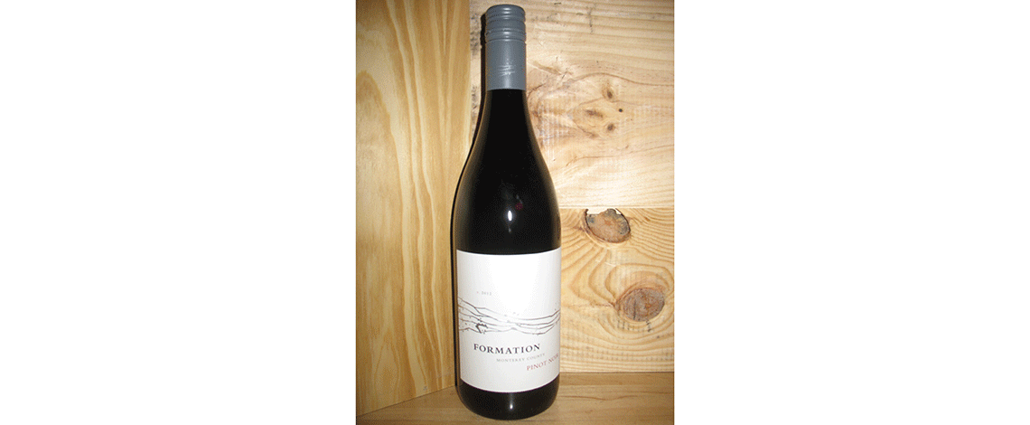 2012 Formation Pinot Noir, one of the best California Pinot Noir values on the market.