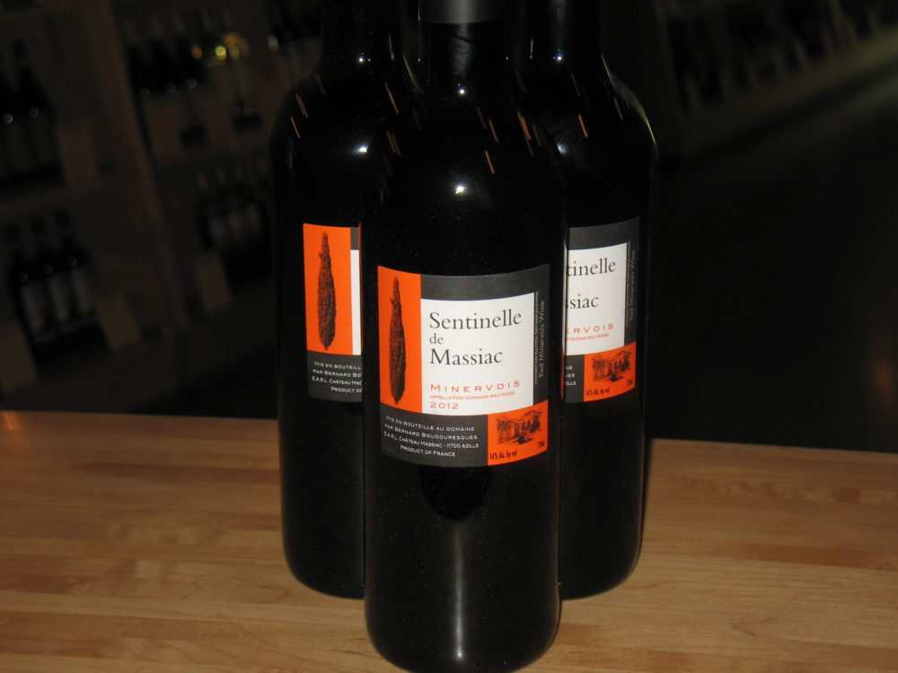 Wine of the Week - 2012 Chateau Massiac Minervois "Sentinelle de Massiac"