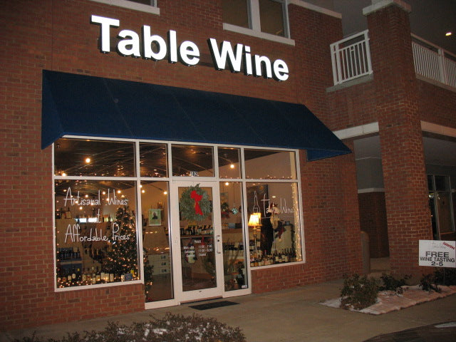 Table Wine Asheville - Holiday Wine Tasting