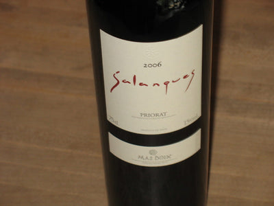 Wine of the Week - 2006 Mas Doix Priorat "Salanques"