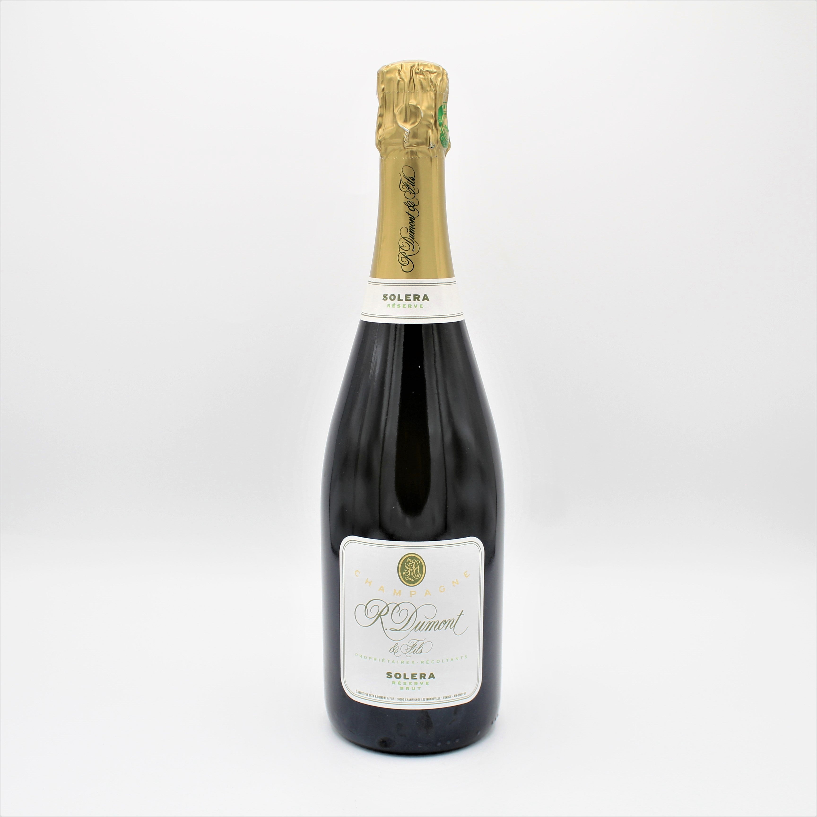 Champagne R. Dumont Solera Reserve Brut  Table Wine Asheville