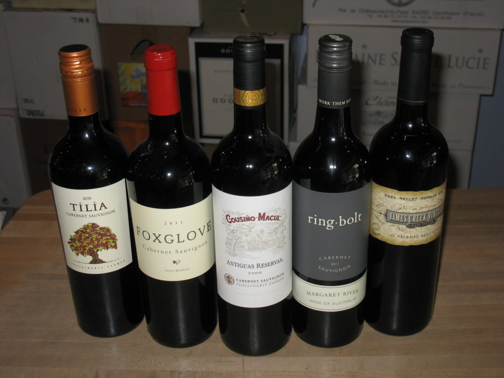 Table Wine Asheville - Cabernet Sauvignon Tasting