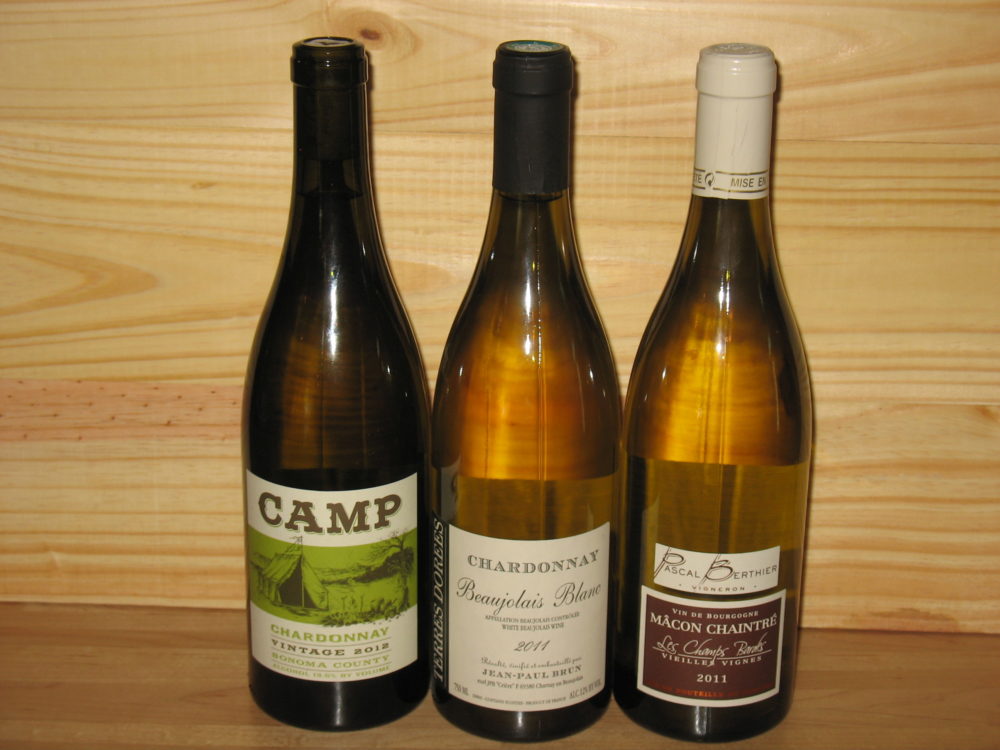 Unoaked Chardonnays