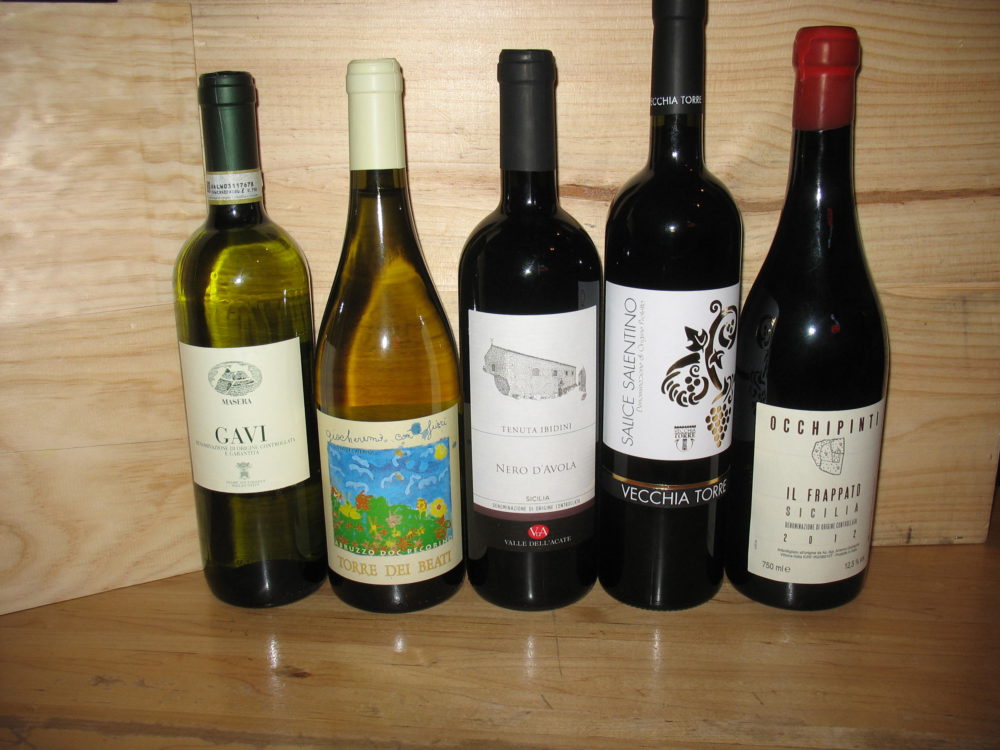 Italian Wine Tasting in Asheville.