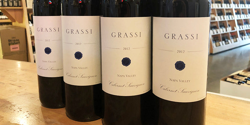 2012 Grassi Napa Valley Cabernet Sauvignon Estate