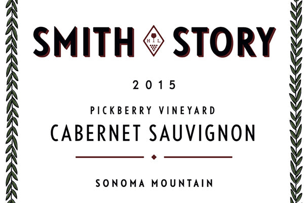 2015 Smith Story Pickberry Vineyard Cabernet Sauvignon - Table Wine - Asheville - North Carolina