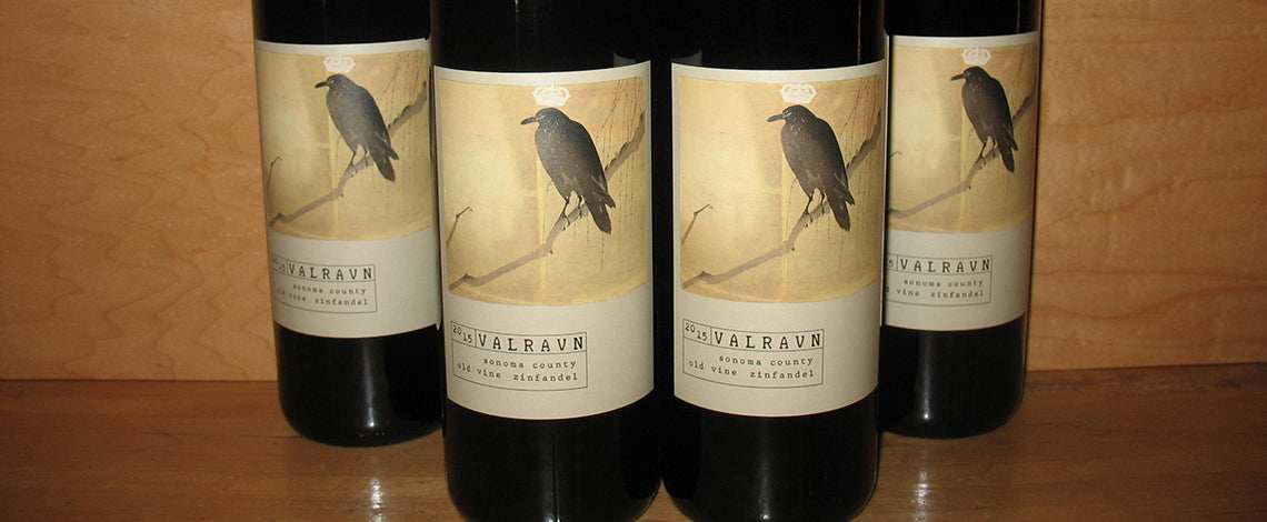 Valravn Zinfandel at Table Wine in Asheville, North Carolina.