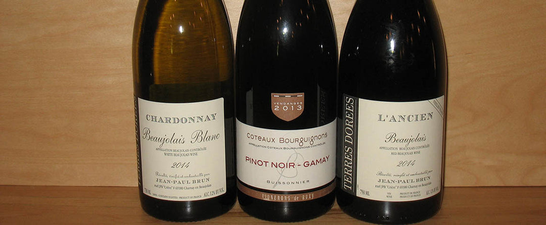 Delicious Beaujolais wines.