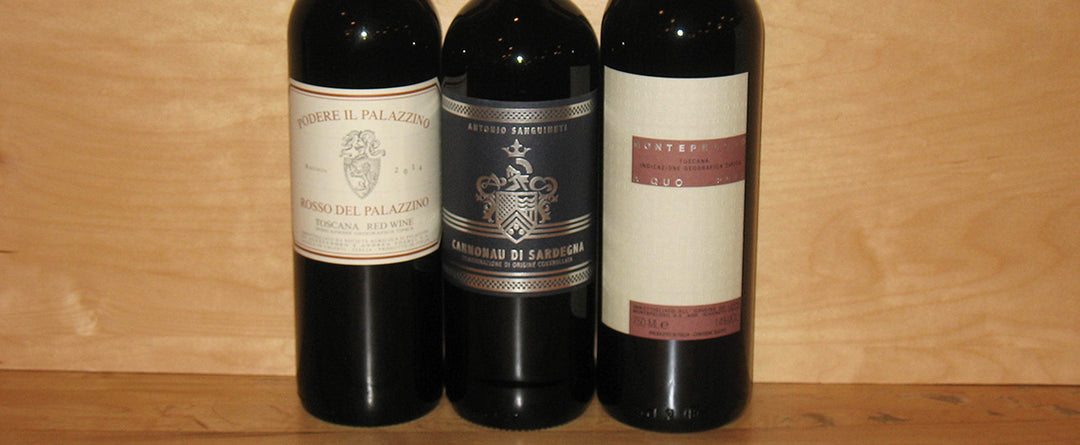 Big Italian Reds Wine Tasting at Table Wine in Asheville, NC.