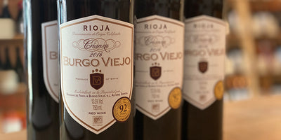 2016 Burgo Viejo Rioja Crianza - 92 points and less than $15!