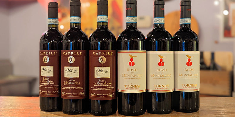 Caprili and Tornesi Rosso di Montalcinos