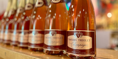 Elegant and Delicious Rose Champagne: Thierry Triolet Brut Rose