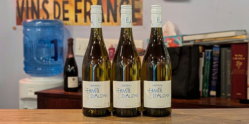 Chateau L'Ermite d'Auzan Costières de Nimes Blanc 2025
