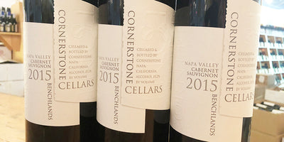 Masterful Napa Cab: 2015 Cornerstone Benchlands Cabernet Sauvignon