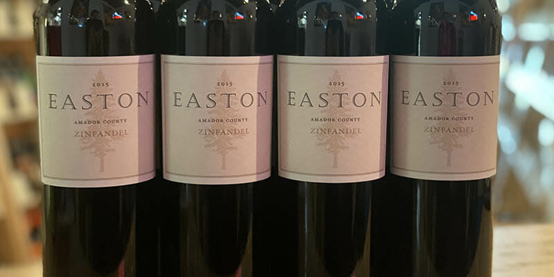 2015 Easton Zinfandel - 92 Points and Top 100 Wine Spectator