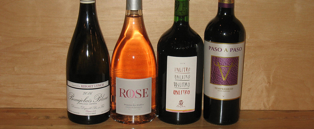 Free wine tasting at Table Wine in Asheville, North Carolina.