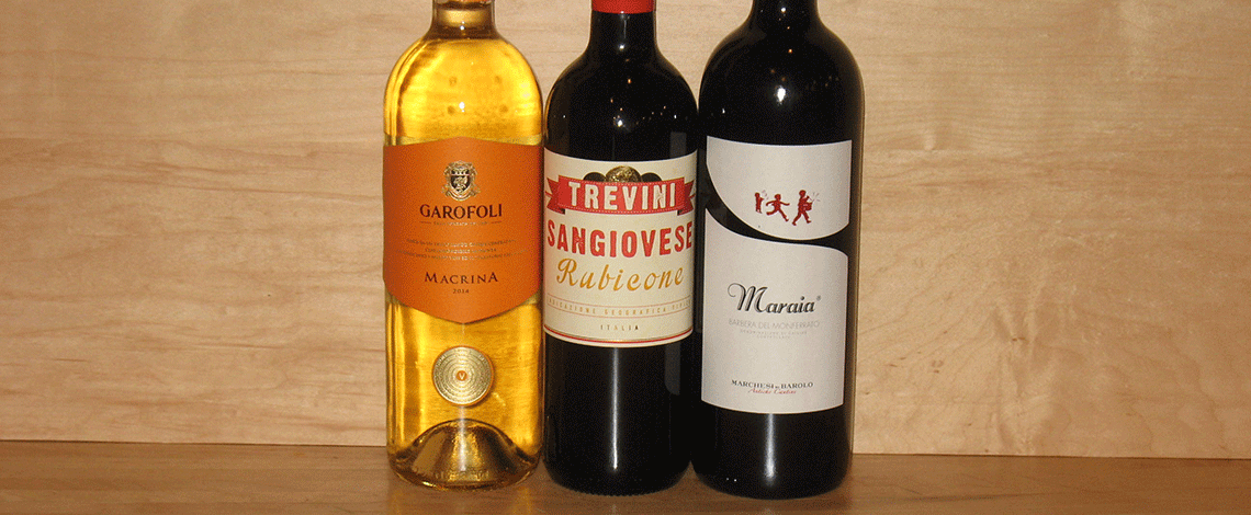 Free Italian Wine Tasting