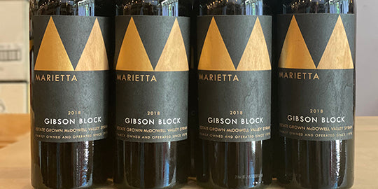 Syrah Nirvana: 2019 Marietta Cellars 'Gibson Block' Syrah