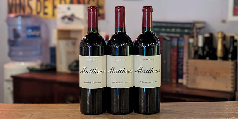 Stellar Columbia Valley Cab: 2021 Matthews Cabernet Sauvignon
