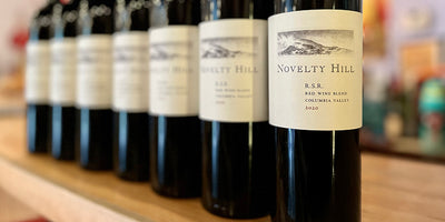 Polished and Stylish Red Blend: Novelty Hill R.S.R. Red Blend