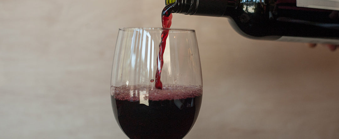 Perfectly aged red wines tasting at Table Wine in Asheville, North Carolina