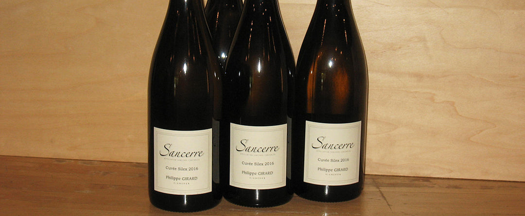 Philipppe Girard Sancerre Cuvee Silex at Table Wine in Asheville, North Carolina.
