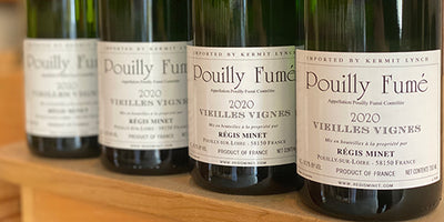 Crisp, Crunchy, and Mineralic: 2020 Regis Minet Pouilly Fume Vieilles Vignes