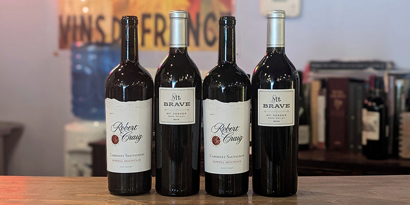Mt. Brave Mount Veeder and Robert Craig Howell Mountain Cabernet Sauvignons