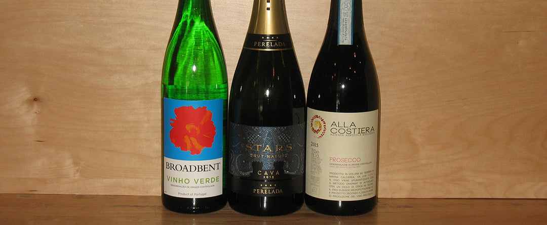 Sparkling Wine Tasting at Table Wine in Asheville, NC.