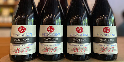 95 point Oregon Pinot Noir: 2017 St. Innocent Temperance Hill