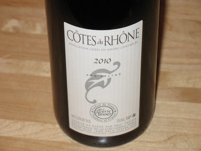 Wine of the Week - 2010 Eric Texier Cotes du Rhone