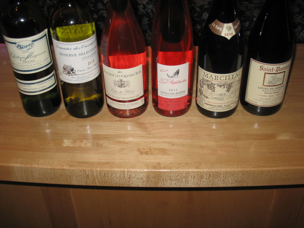 Friday Winedown - Red, White and Pink Wines From France