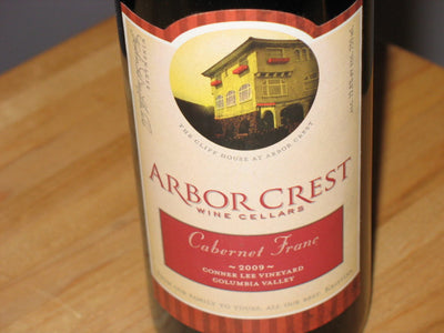 Wine Of The Week - 2009 Arbor Crest Cabernet Franc "Connor Lee Vineyard"