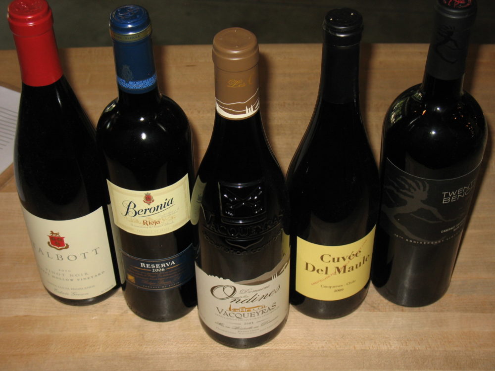 545 Wine Tasting - Warm Reds For Cool Nights