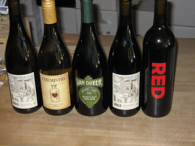 Pacific-Northwest Wine Exploration - "545" Wine Tasting - Friday, March 8, 2013 - 4:00 to 7:00