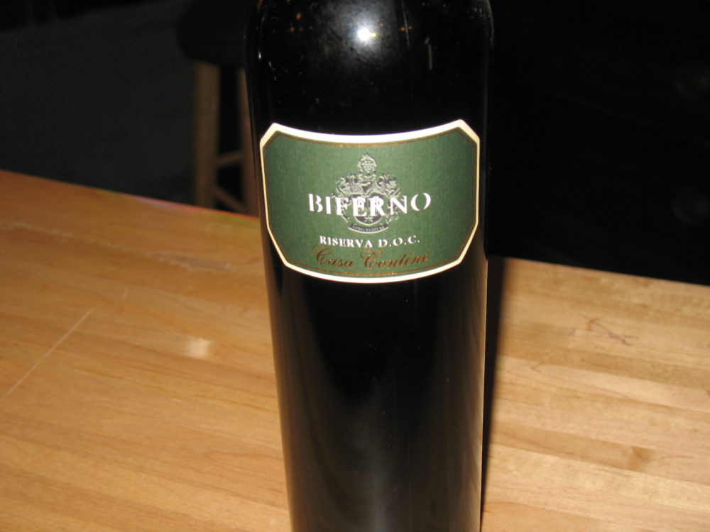 2007 Casa Contini Biferno Riserva