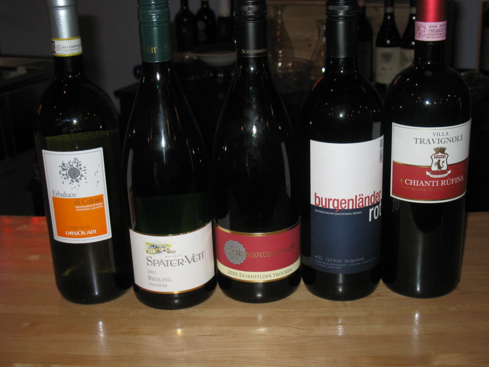Liter Bottles Wine Tasting