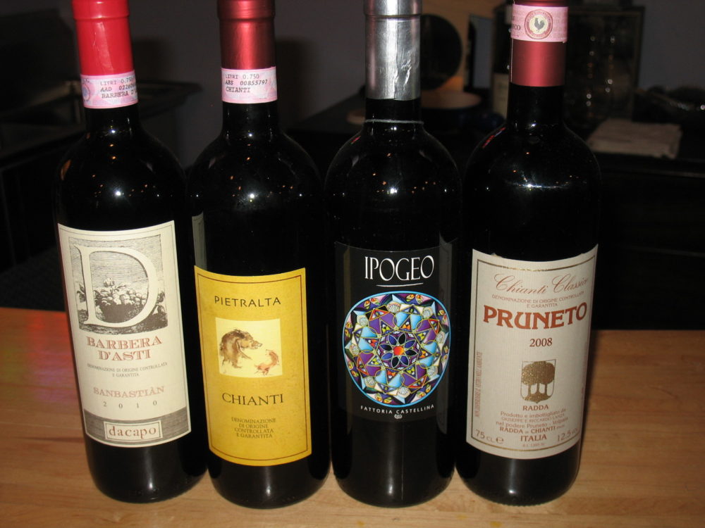 New Italian wines from Piedmont Wine Imports at Table Wine in Asheville, NC.