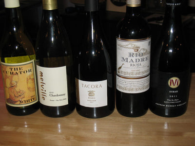 545 Wine Tasting - Overachiever Wines - Friday, May 3rd., 2013 - 4-7 pm