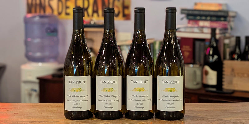 Tan Fruit Anela and White Walnut Chardonnays 2022