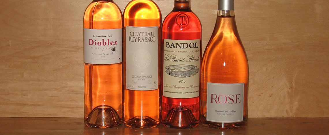 Provencal Rose Wine Tasting at Table Wine in Asheville, North Carolina.