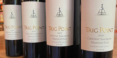 Stellar Alexander Valley Cab: 2019 Trig Point Cabernet Sauvignon 'Diamond Dust Vineyard'