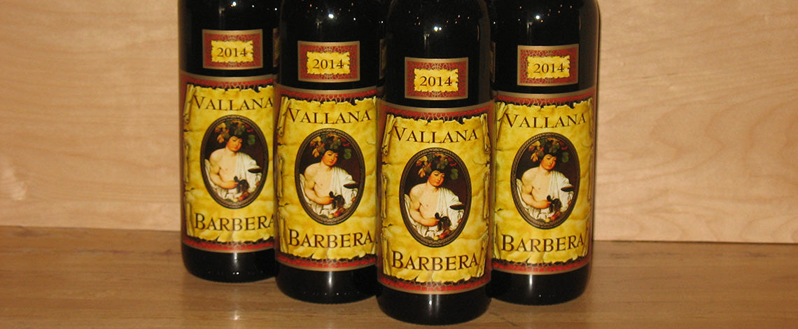 Vallana Barbera at Table Wine in Asheville, North Carolina.