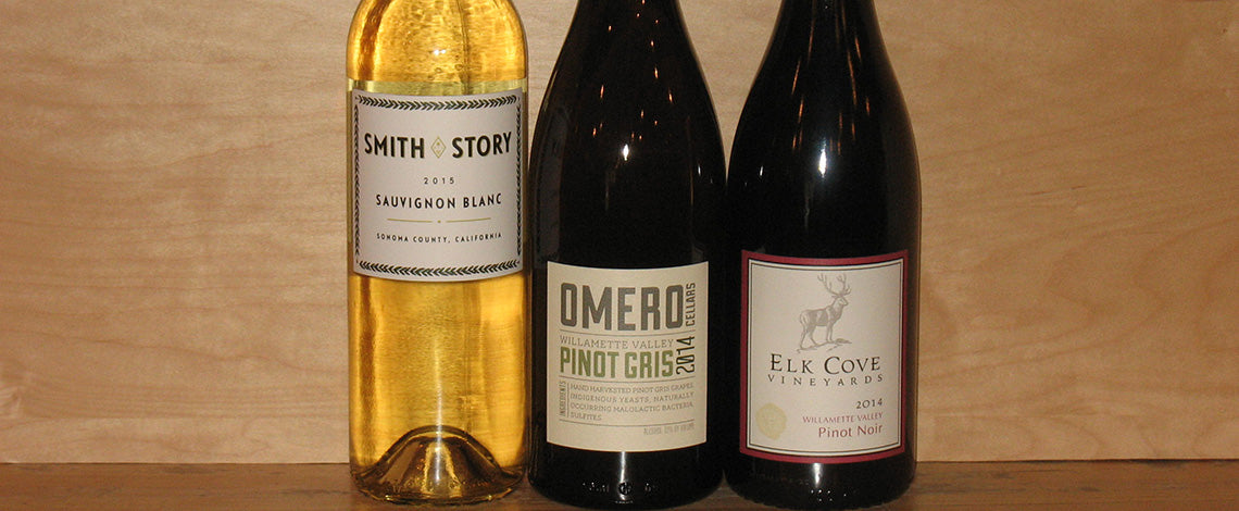 West Coast Wine Values wine tasting at Table Wine in Asheville, NC.
