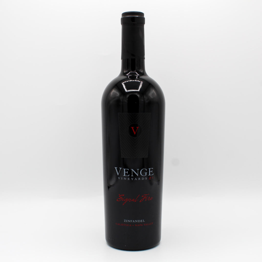 ヴァン・ヘイレン Venge Vineyards 'Signal Fire' Zinfandel – Table Wine Asheville